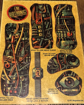 2000 AD #2 is not complete unless it includes the free gift, a sticker sheet