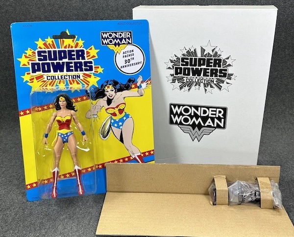 DC Comics 30th Anniversary Super Powers Collection Wonder Woman Action Figure. Click for free appraisal