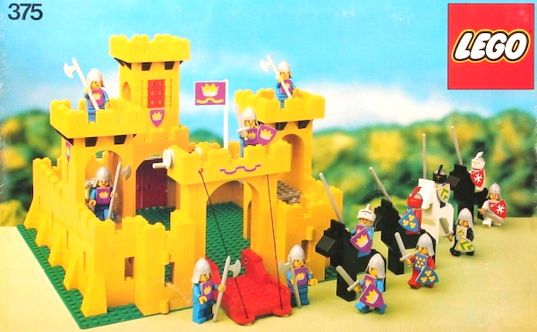 375-2 LEGO Castle (1978). Exceptionally rare sealed in box! Click to have yours appraised