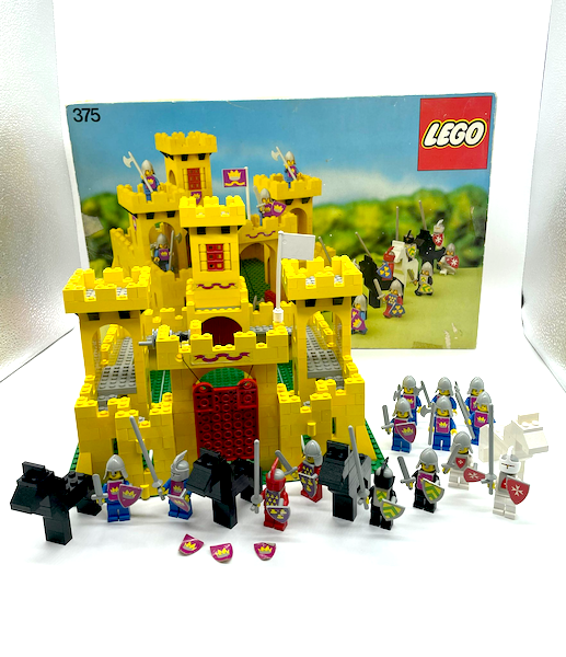 375-2 LEGO Castle out of the box. Click to have yours appraised