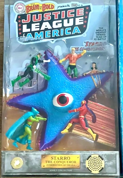 2010 SDCC DC Universe DC Comics 75 Years of Super Powers Starro Figure out of the box. Click for appraisal