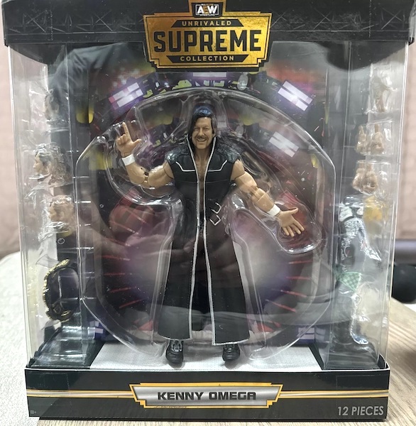 AEW Unrivaled Supreme Kenny Omega Action Figure. Click for valuation