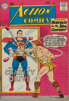 Action Comics #267: 1st Supergirl as Superwoman. Click for a valuation