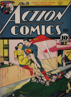 Action Comics #29: First Lois Lane. Click for a free valuation