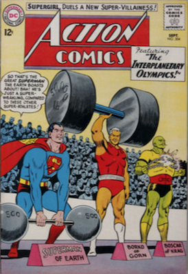 Action Comics #304: 1st Black Flame. Click for values