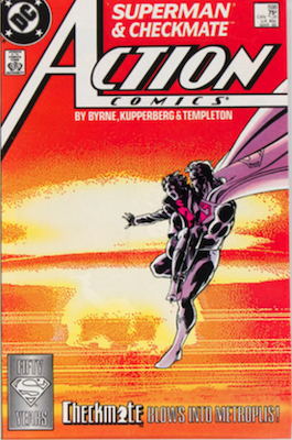 Action Comics #598: 1st Checkmate. Click for values