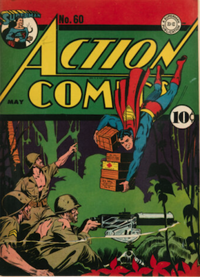 Action Comics #60: 1st Lois Lane as Superwoman. Click for values