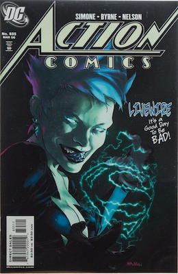 Action Comics #835: 1st Livewire in continuity. Click for values