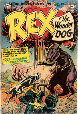 Adventures of Rex the Wonder Dog #11: Atom bomb cover. Click to sell