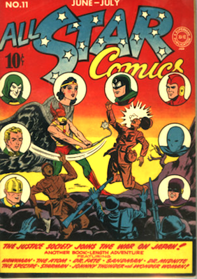 All-Star Comics #11
Wonder Woman stories begin