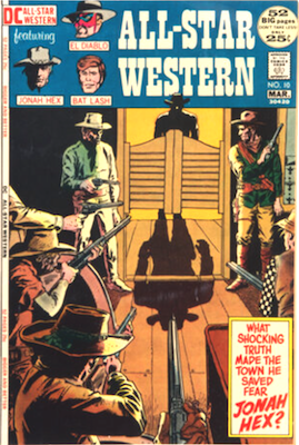All-Star Western #10. 1st appearance of Jonah Hex. Click to sell yours, or to get a free appraisal