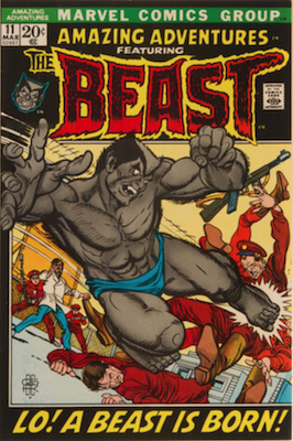 Amazing Adventures #11: First furry Beast. Click for values