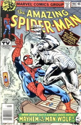 Amazing Spider-Man #190: Man-Wolf cover story