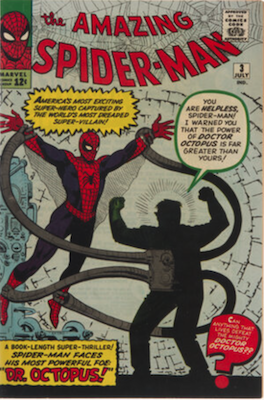 Amazing Spider Man Comic 3 is the first appearance of Doctor Octopus. Click to sell or appraise yours