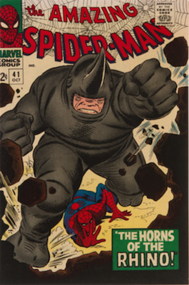 Amazing Spider-Man #41: First Rhino. Click to ask for a free appraisal!