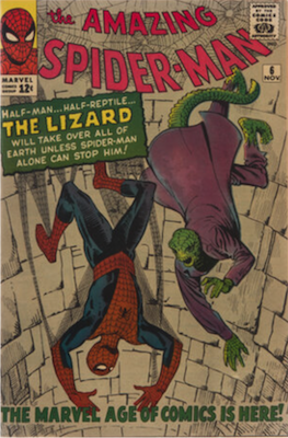 Amazing Spider Man Comic 6 is the first appearance of The Lizard. Click to sell or appraise yours