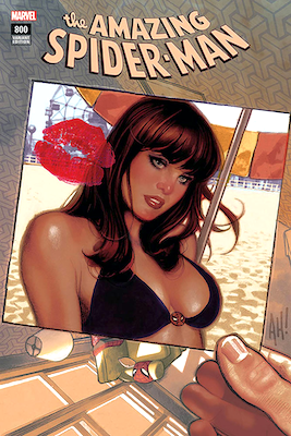 Amazing Spider-Man #800 (2018): Hughes variant. Click to sell one