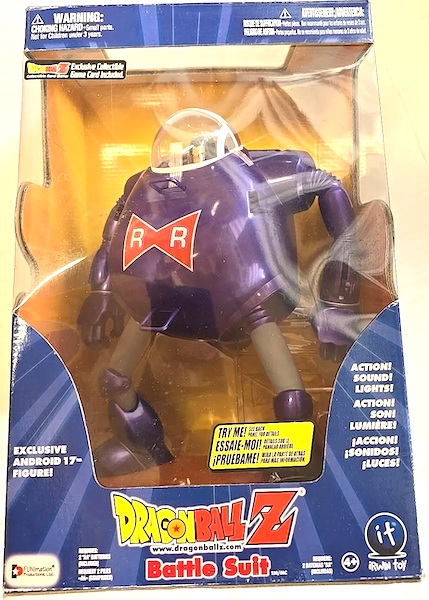 Dragon Ball Z Android 17 Battle Suit Action Figure