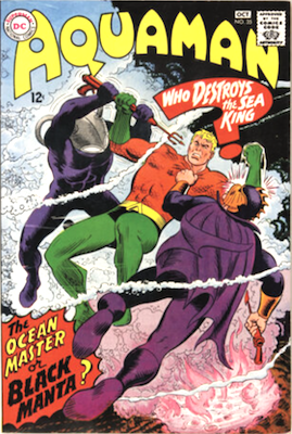 Aquaman #35: 1st Black Manta