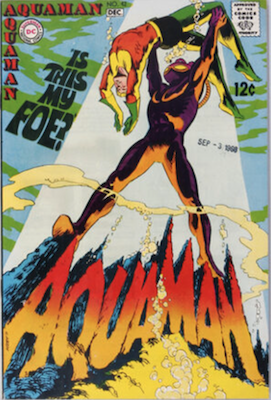 Aquaman #42: Classic Black Manta cover