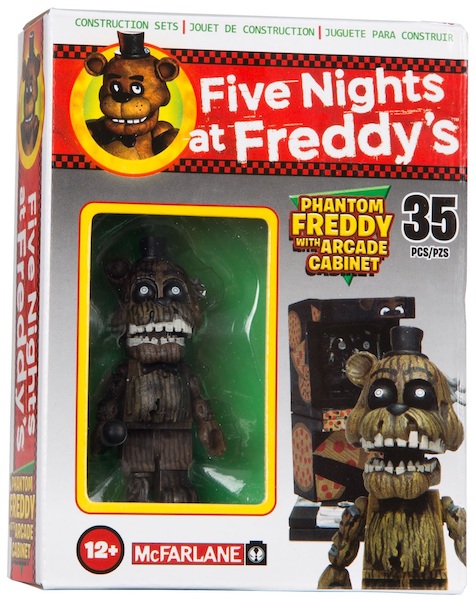 Five Nights At Freddy's Phantom Freddy Arcade Cabinet Construction Set. Click for valuation