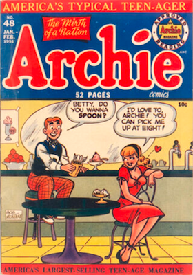 Archie Comics #48: Spoon innuendo cover. Click to value or sell one