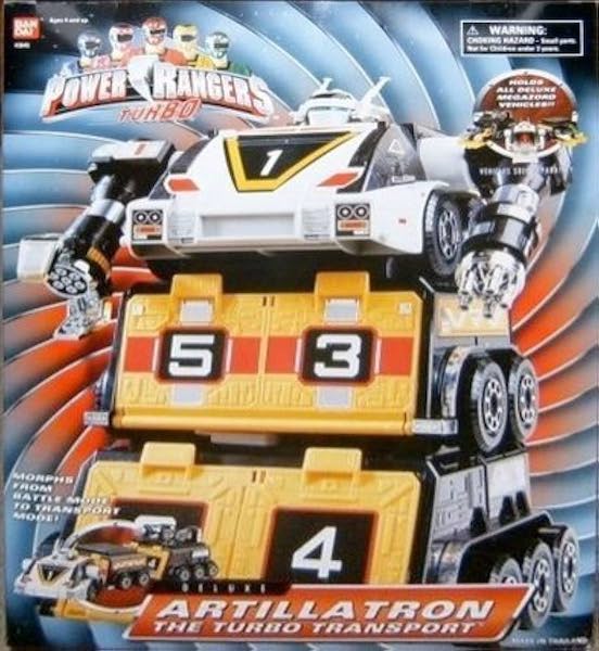 Power Rangers Turbo Deluxe Artillatron. Click to have yours appraised