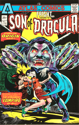 Fright #1 (Atlas, 1975): 1st Son of Dracula. Click to sell or value one