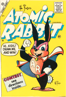 Atomic Rabbit #1 (1955): 1st appearance. Click to value or sell Charlton comics