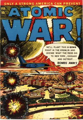 Atomic War #3: Atom bomb cover. Click to sell or value your comics