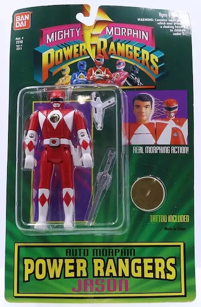 Mighty Morphin Power Rangers Red Ranger Auto Morphin Action Figure. Click for free valuation