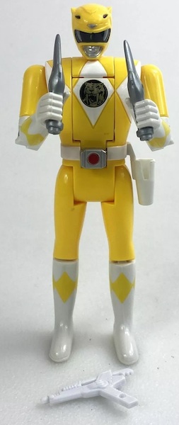 Mighty Morphin Power Rangers Yellow Ranger Auto Morphin Action Figure out of the pack. Click for a free appraisal