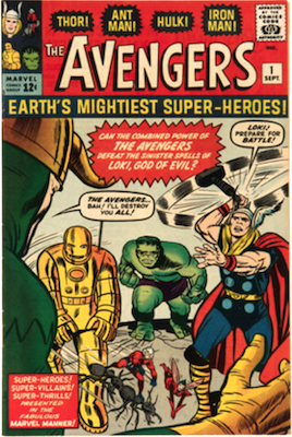 Avengers #1: First appearance of the super team. Click to have YOURS appraised!