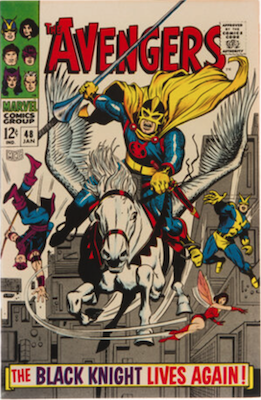 Avengers #48: First Silver Age Black Knight. Click for values