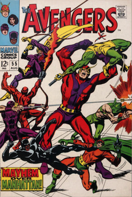 Avengers #55: First Ultron. Click for values