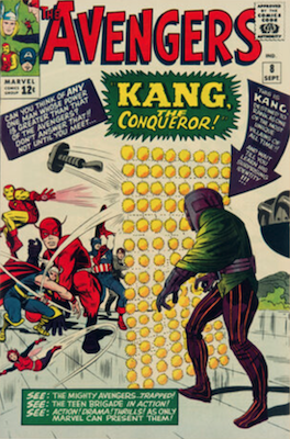Avengers #8: 1st Kang the Conqueror. Click to have yours appraised!