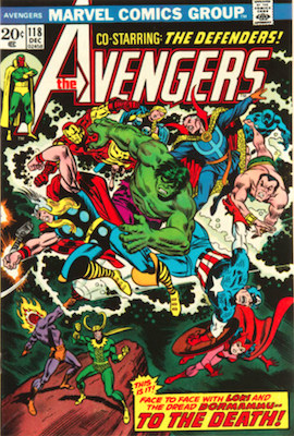Avengers #118: Loki cover appearance. Click to value one