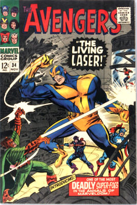 Avengers #34: 1st Living Laser