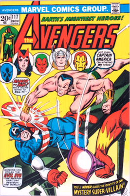 Avengers #117: Cap vs Sub-Mariner
