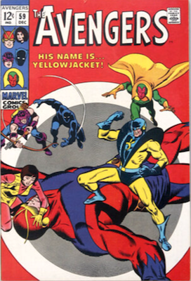 Avengers #59
1st Yellowjacket