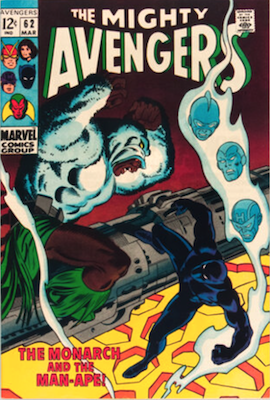 Avengers #62
1st Man-Ape