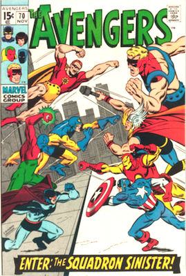 Avengers #70
1st Nighthawk