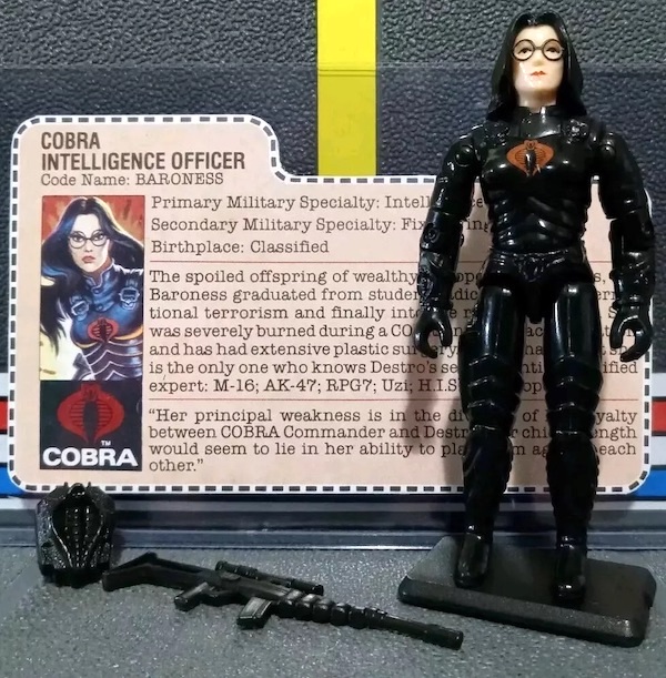 G.I. Joe Baroness Action Figure out of the pack. Click for a free appraisal, or to sell yours