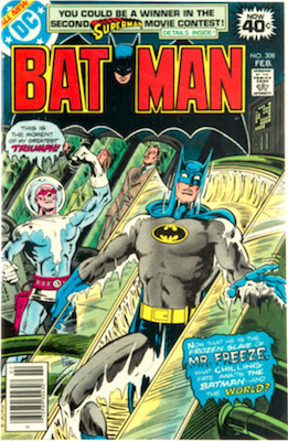 Batman #308: Mr. Freeze cover. Click to sell or appraise one