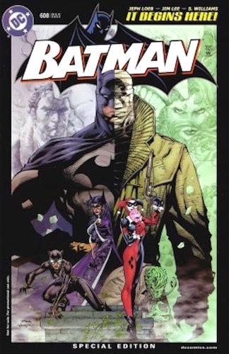Batman 608 Retailer Incentive Edition Jim Lee (2002). Click to sell yours