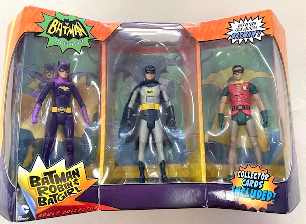 Batman 66 Batman, Robin & Batgirl Classic TV Series 3 Figure Set. Click for free valuation or to sell yours