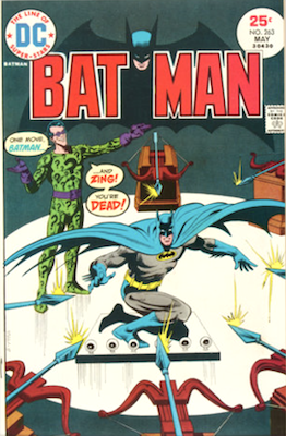 Batman Comic book #263: Riddler cover story. Click to value or sell one