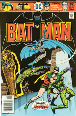 Batman #279: Riddler origin story. Click to value or sell The Ridder comic books