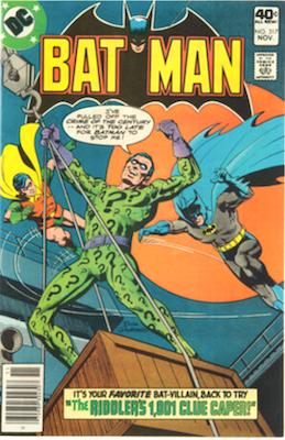 Batman #317: Riddler cover story. Click to value or sell your comic collection