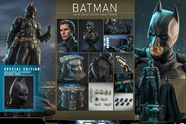 The Dark Knight Trilogy QS019 1/4th Scale Batman Special Edition. Click to sell one